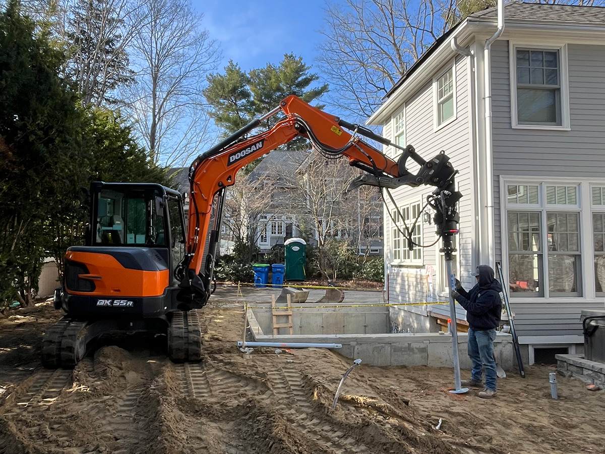 Helical Piles and Piers Foxboro, MA